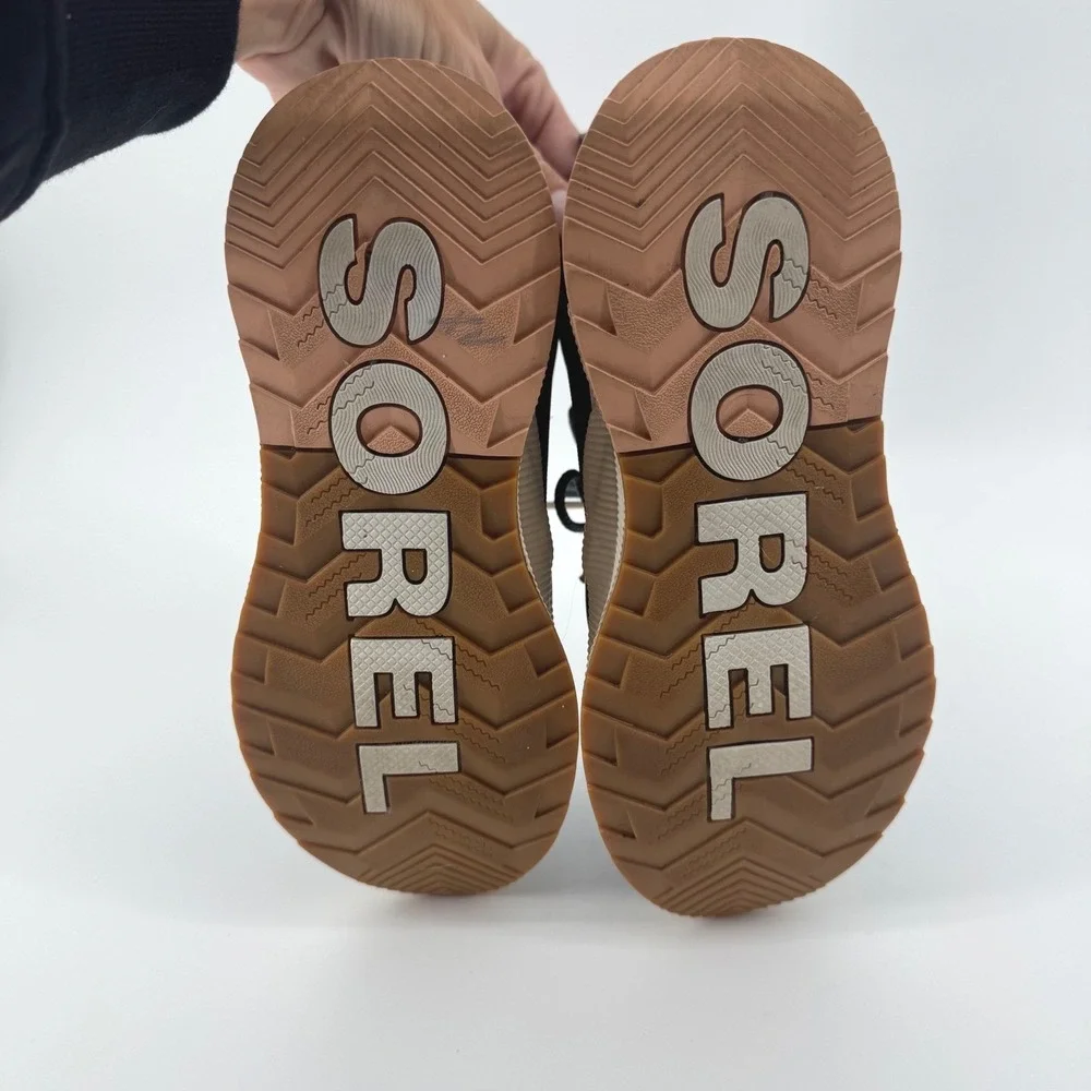 Sorel Out and About Waterproof Boots Blue Youth‎ Size 6.5 US Lace Up